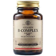 Solgar Formula B-Complex 50 , 50 Vegetable Capsules